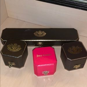 Juicy couture charm bracelet set